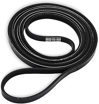 PartsBroz 6602-001655 Dryer Belt 5PH2337 for Samsung DV40J3000EW DV42H5200EP DV45H7000EW DV40J3000EW/A2 DV45H7000EW/A2 DVE50R5200W DV42H5200EP/A3 DV42H5200EW DV48H7400EW DVE45T3200W DV48H7400EW/A2