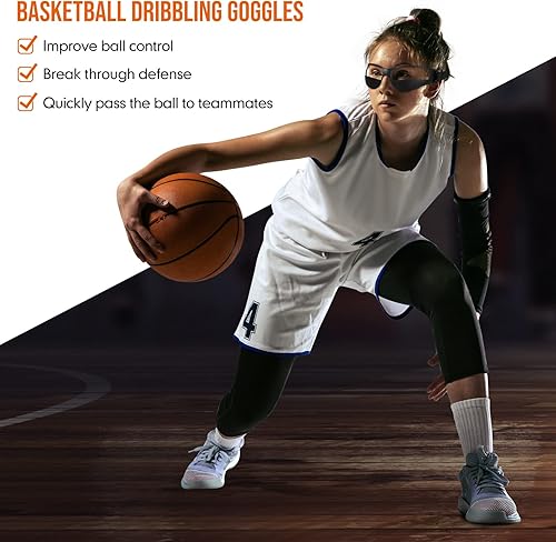 Miniatura 2 de Paquete de 12 gafas de baloncesto ajustables para entrenamiento deportivo, ayuda para entrenamiento de equipo, equipo de baloncesto,