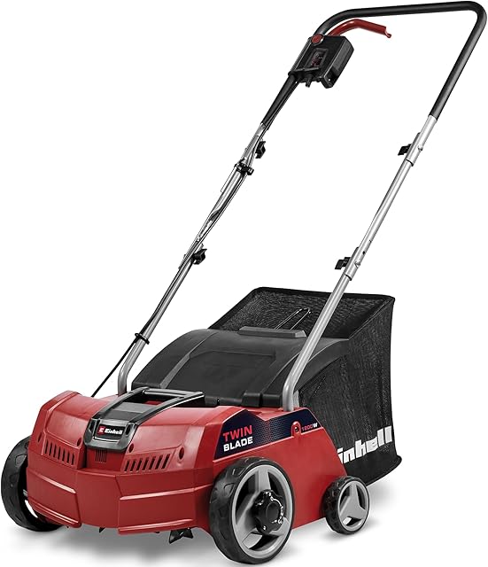 Einhell Einhell GC-SA 1231/1 Elektro-Vertikutierer (1200W, 31 cm Arbeitsbreite, einstellbare Arbeitstiefe) — Vertikutierer