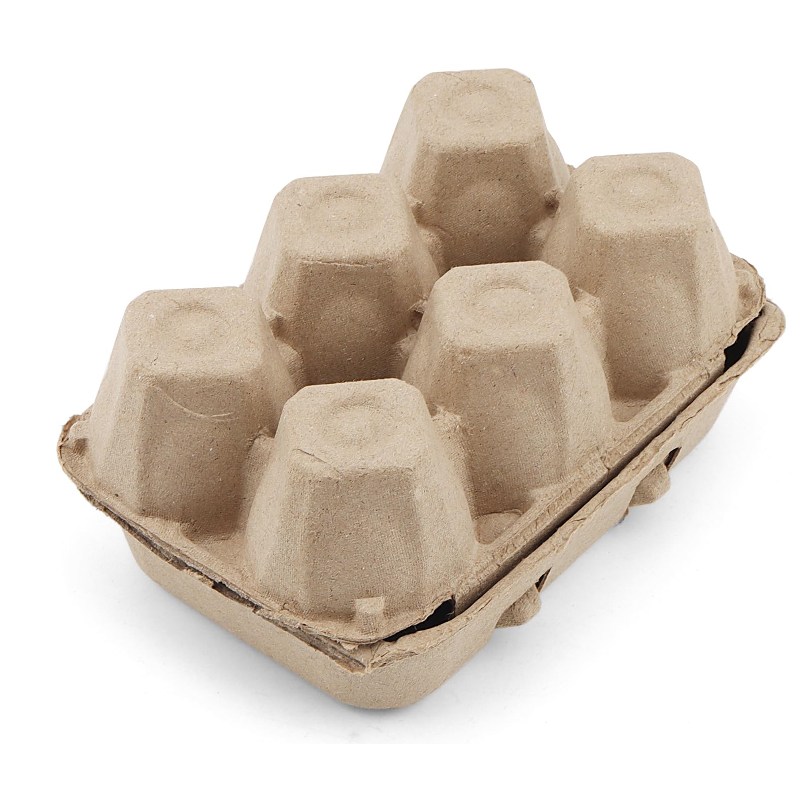 MUKCHAP Lot de 40 boîtes à œufs en papier de 6 pièces, plateau à œufs en pulpe pour la ferme, la maison