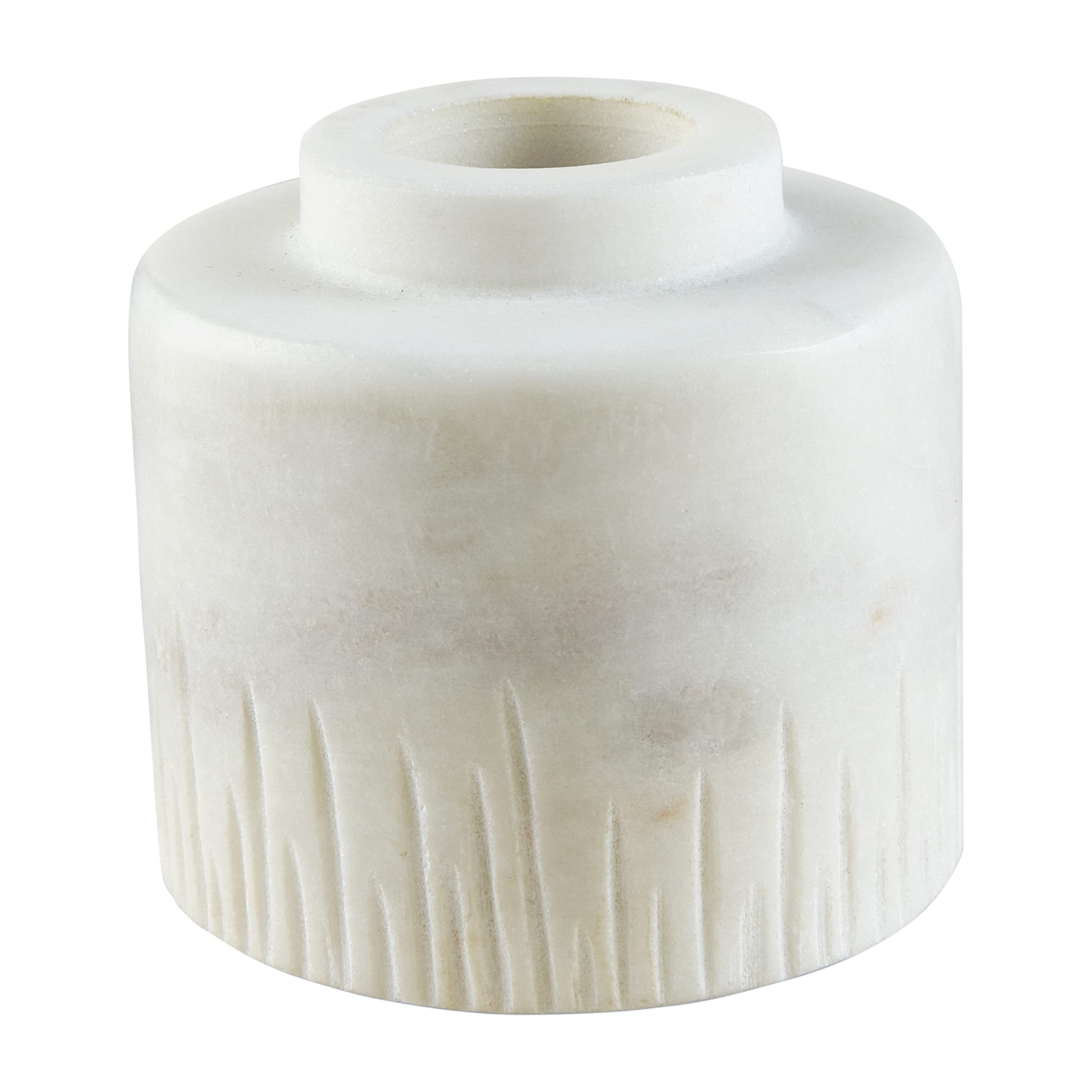 Mud PieMarble Bud Vase, Round