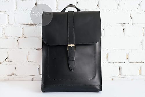 Leather backpack purse mens Clearance