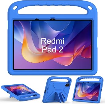 Kids Case for Xiaomi Redmi Pad 2 11 inch 2025 | Shockproof Case for Kids, Blue