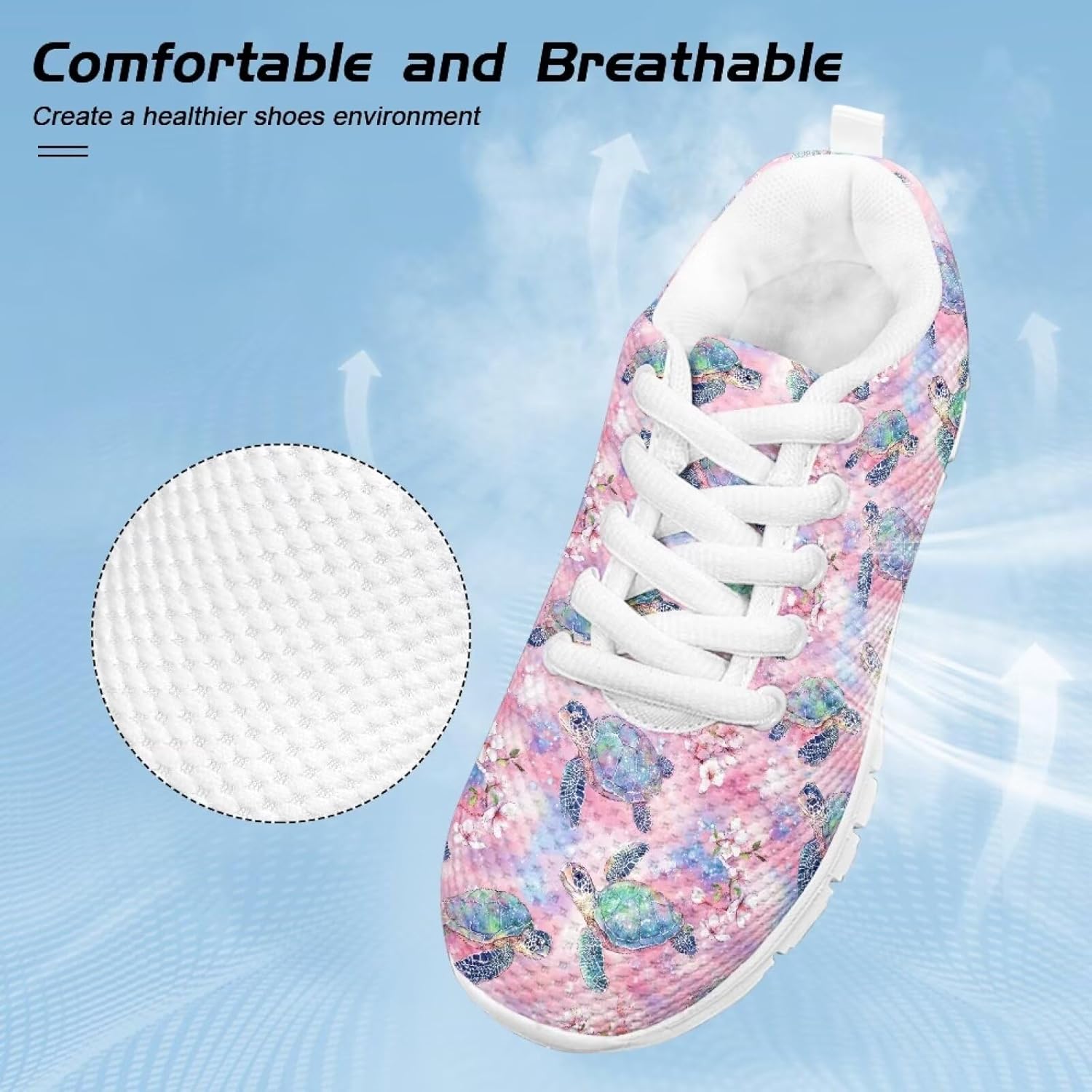 Cumagical Kids Athletic Shoes Lightweight Running Sneakers Breathable Design for Active Children
