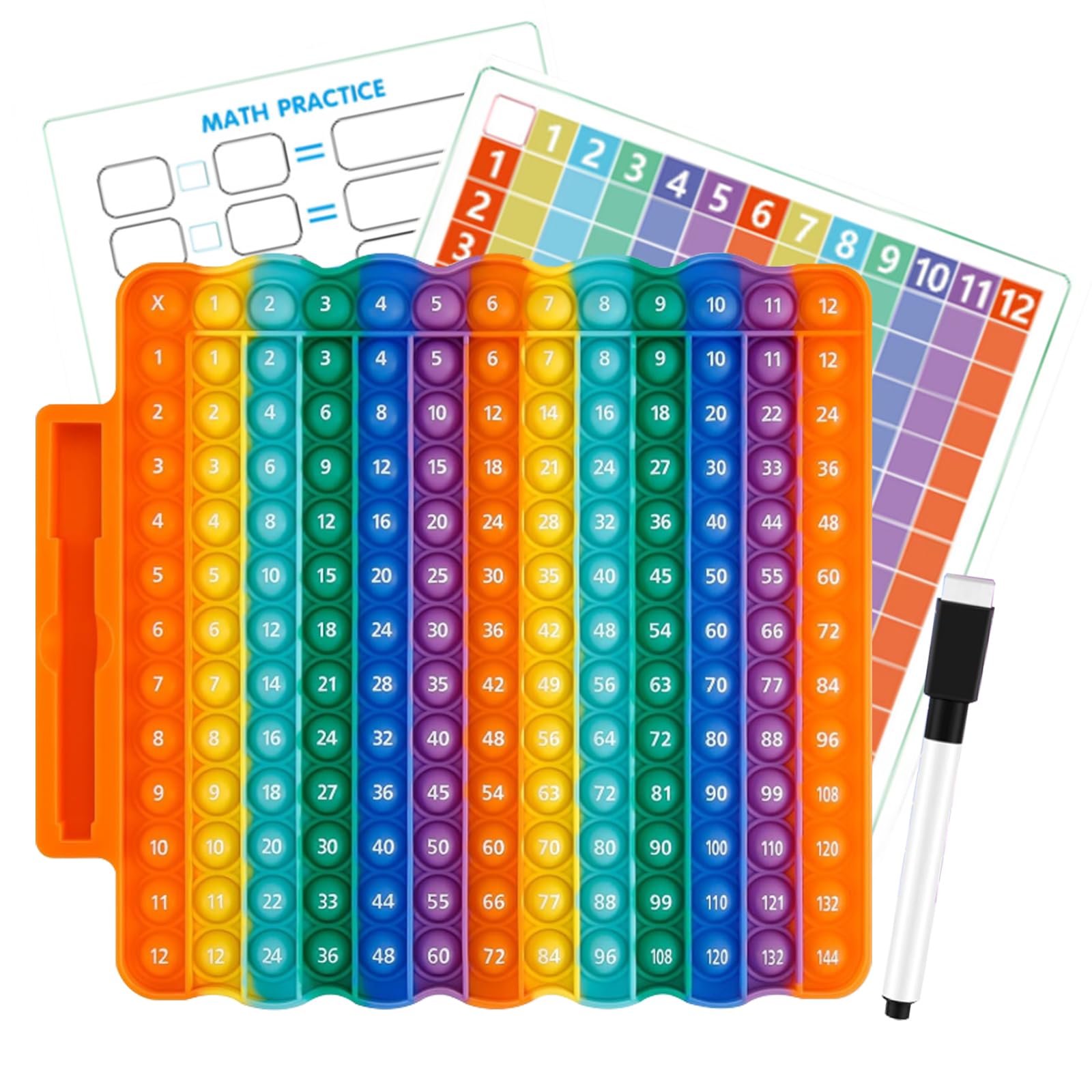 Multiplication Tables for Kids, Times Table Poppet 12×12, Times Tables ...