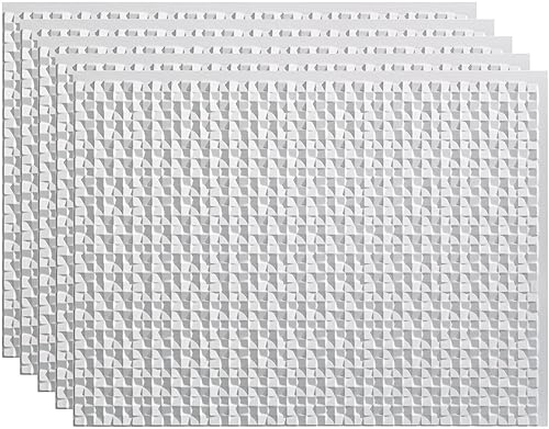 Vista 13 de FASÄDE Terrain - Panel decorativo de vinilo decorativo para salpicaduras de 18 x 24 pulgadas en bronce aceitado (paquete de 5)