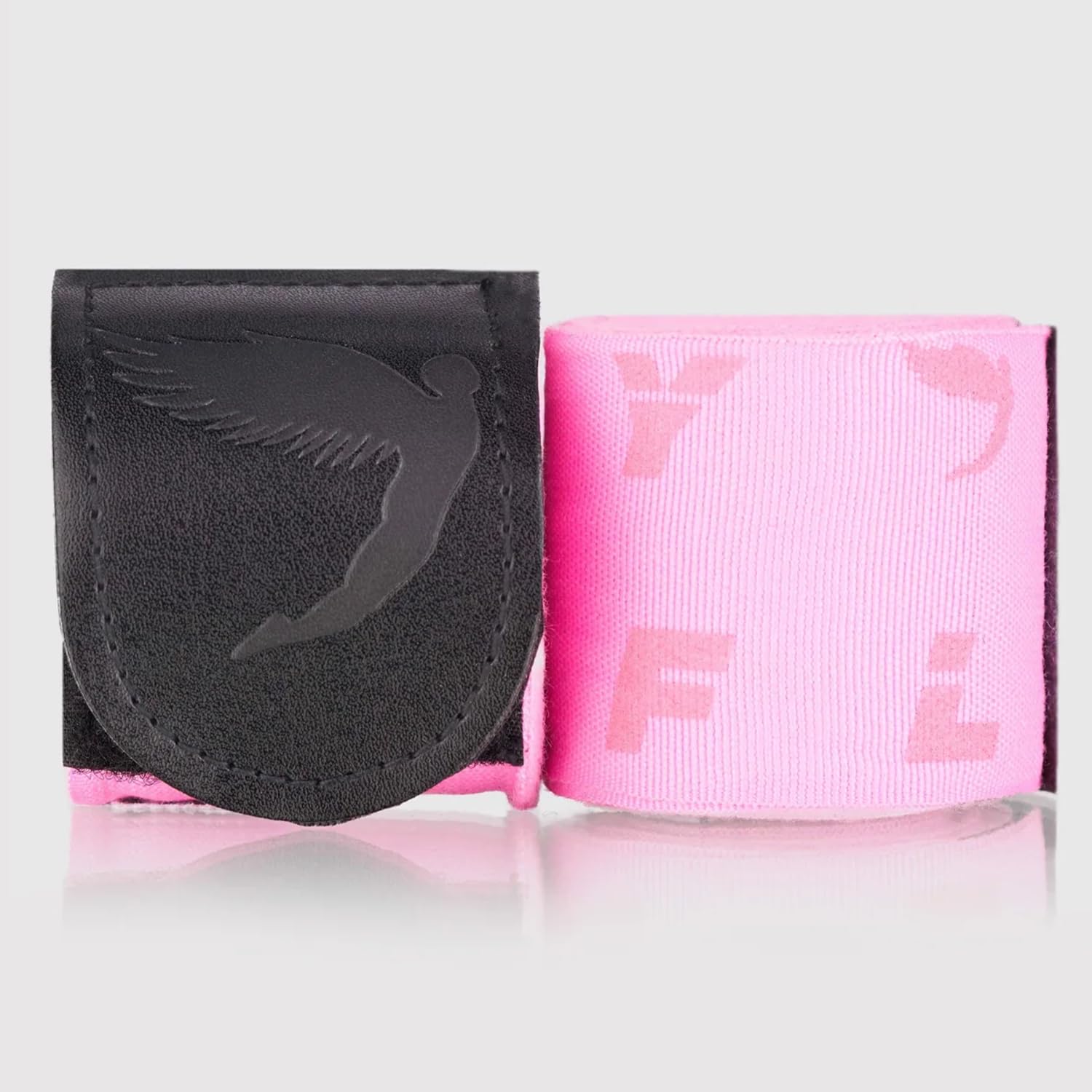 Fly Sports Premium Boxing and Martial Arts Equipment | Boxing Hand Wraps | Monogram Handwraps Pink 450cm