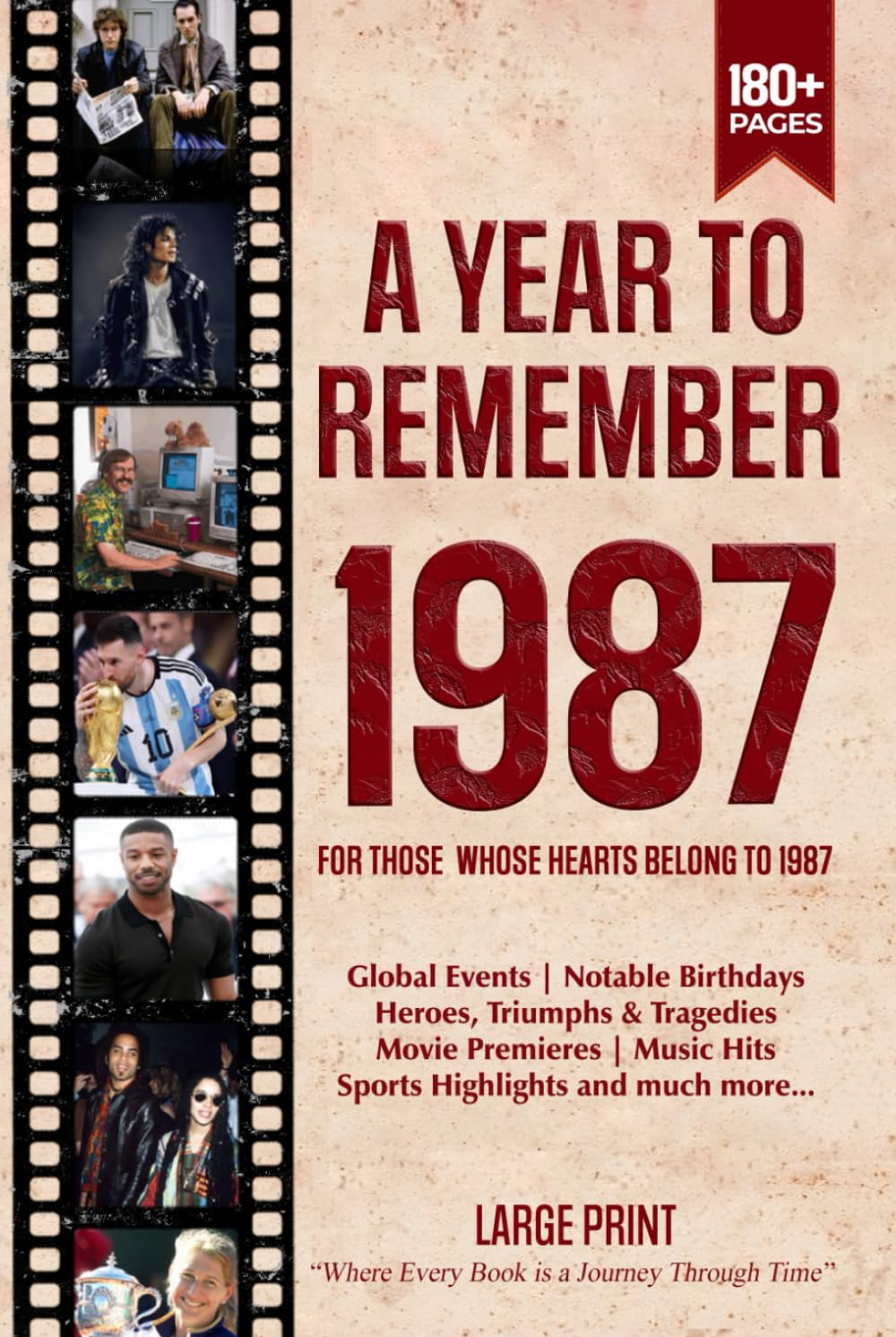 A Year To Remember 1987 History Book: A Nostalgic Tribute for the Radio Babies with Heartfelt Memories of 1987 – An Ideal Gift for Birthdays, Anniversaries, and Special Occasions      Hardcover – Large Print, July 3, 2025