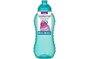 Sistema Twist N Sip Collection Water Bottle, 330 ml, Assorted Colors