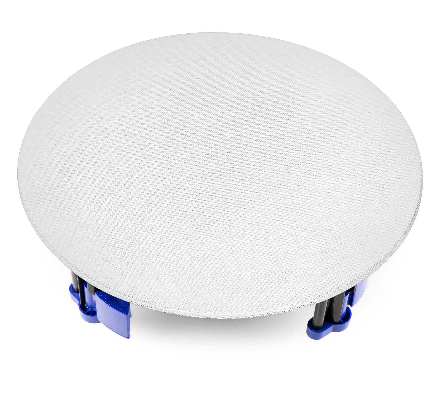 Power Dynamics B100W Bluetooth Deckenlautsprecher 4er Set - 4X Einbaulautsprecher 6,5" Weiß – 100 Watt Verstärker Weiß – Unterputzradio, 55mm Tief - Radio, USB & SD für Wohnzimmer, Büro, Gastro