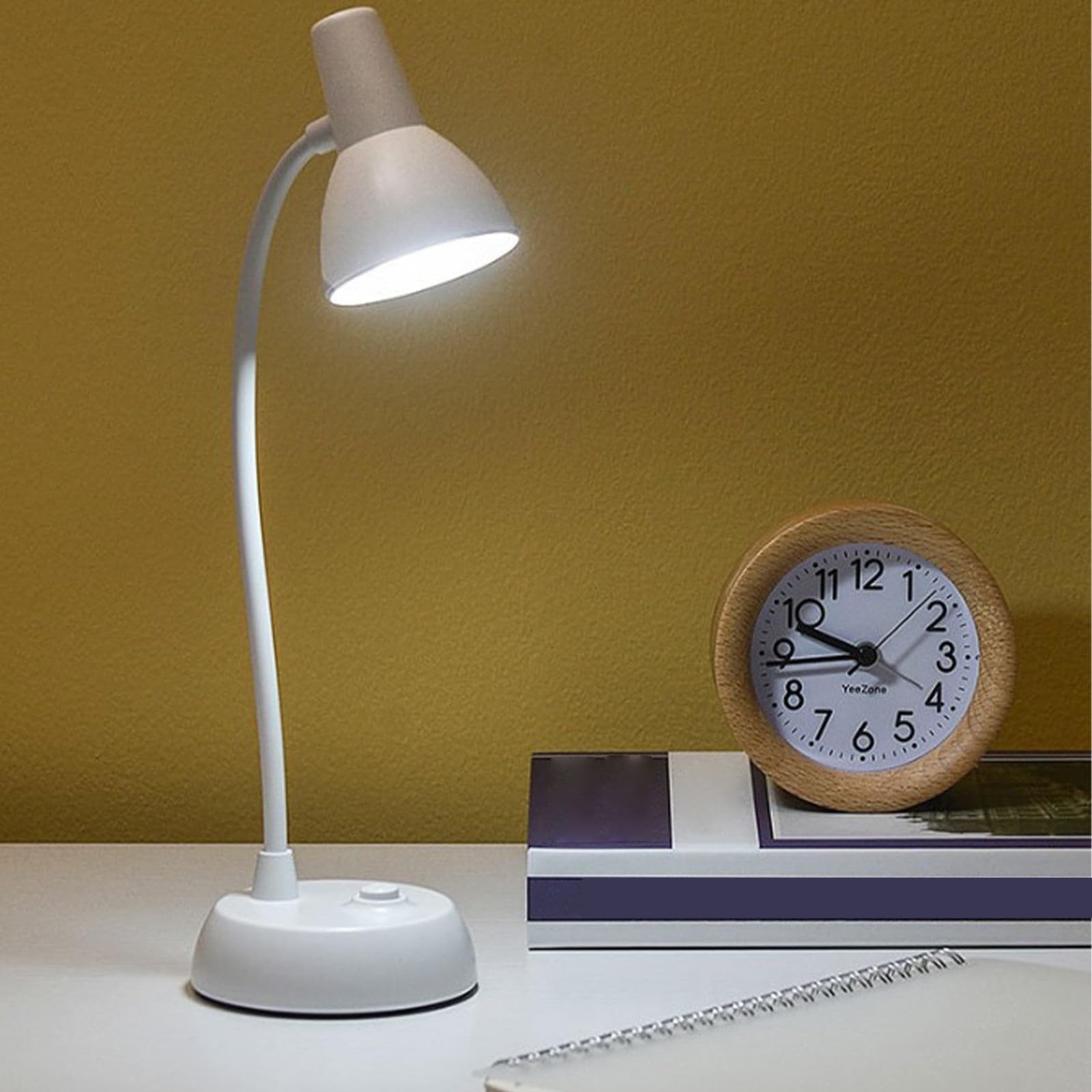 LED Desk Lamp with USB Charging Port,Reading Lamp,Auto Dimmi