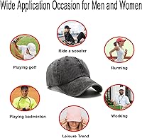 Vista 4 de NPQQUAN Original Classic Low Profile Baseball Cap Golf Dad Hat Adjustable Cotton Hats Men Women Unconstructed Plain Cap