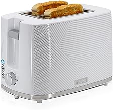Sponsored You’re seeing this ad based on the product’s relevance to your search query.Learn more about this advertisement briebe Elegance Bread Toaster, Wide Slot, 2 Slice Toaster, 7 Roasting Settings, Reheat Function, Cancel, Reheat and Defrost, Crumb Drawer, 870 W, Modern Design, White