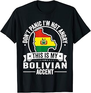Bolivian Roots Outfit Funny Bolivia Heritage Men Women T-Shirt