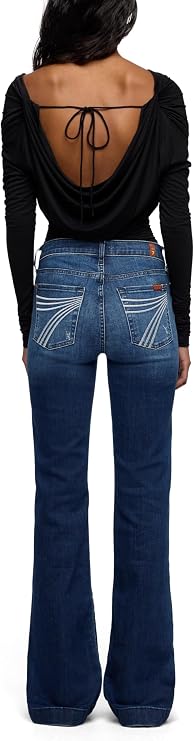7 for All Mankind Women's Slim Illusion Dojo Jeans
