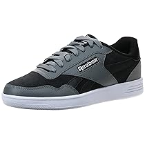 Reebok Court Advance, Scarpe da Ginnastica Unisex-Adulto, FTWRWHITE, GREY4, WASHEDBLACK, 42.5 EU