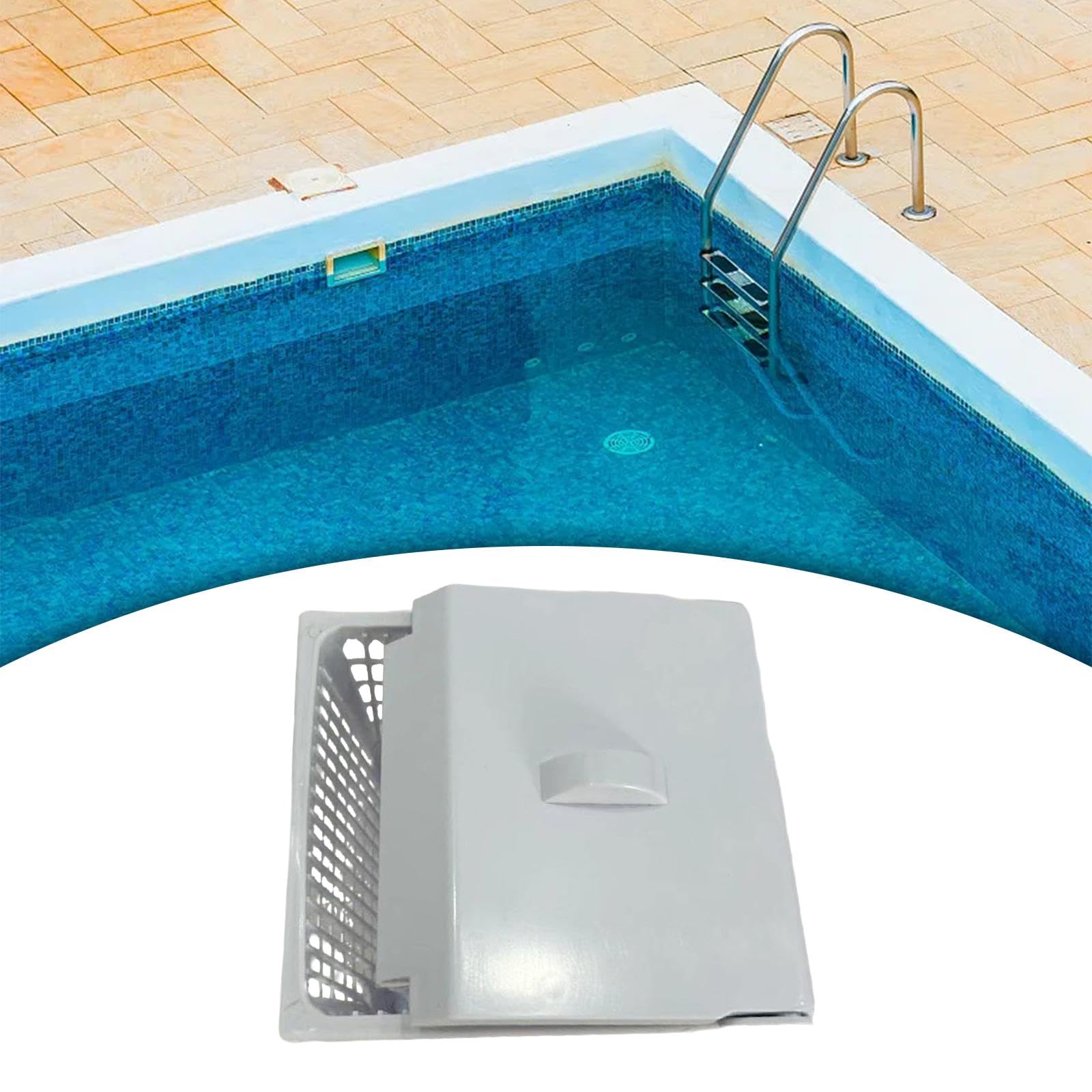 Cesta para Skimmer de Piscina, Herramienta Práctica Y Reutilizable para La Limpieza de Piscinas para Adultos, Cesta para Limpiar Hojas de Piscinas.