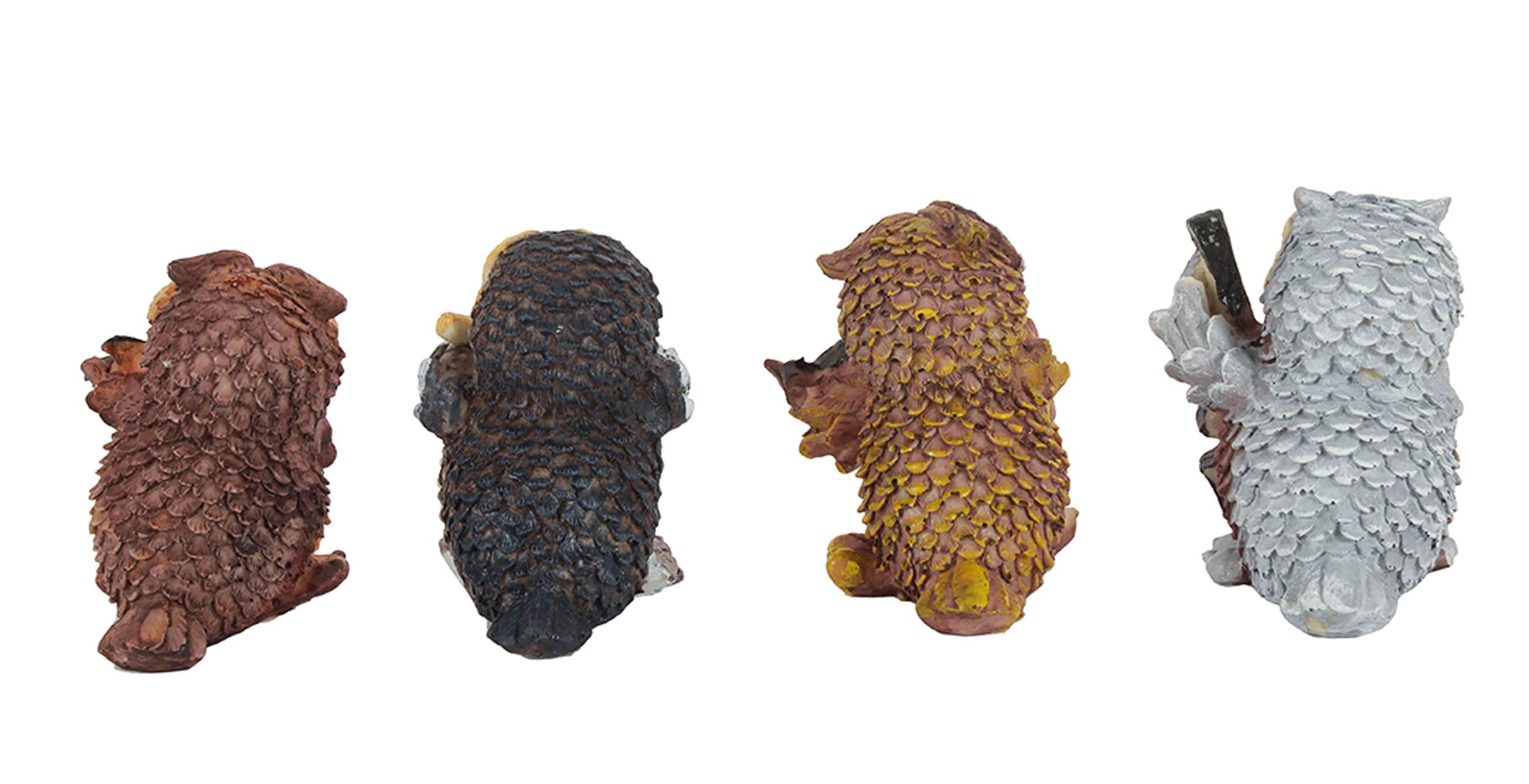 Owl Musical Figurines - Garden Decorations -5