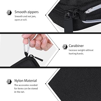 co2CREA Hard Case Replacement for SHOKZ New OpenFit 2+ / OpenFit 2 / OpenFit Air Open-Ear True Wireless Bluetooth Headphones, Black