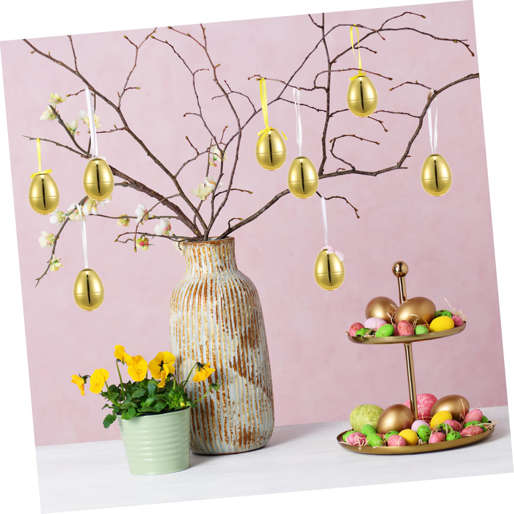 ERINGOGO 5 Set Uova Decorative da Uova Riempibili per Decorazioni Feste Pasquali Adorabili per Regali E Festeggiamenti 20 Pezzi * 5