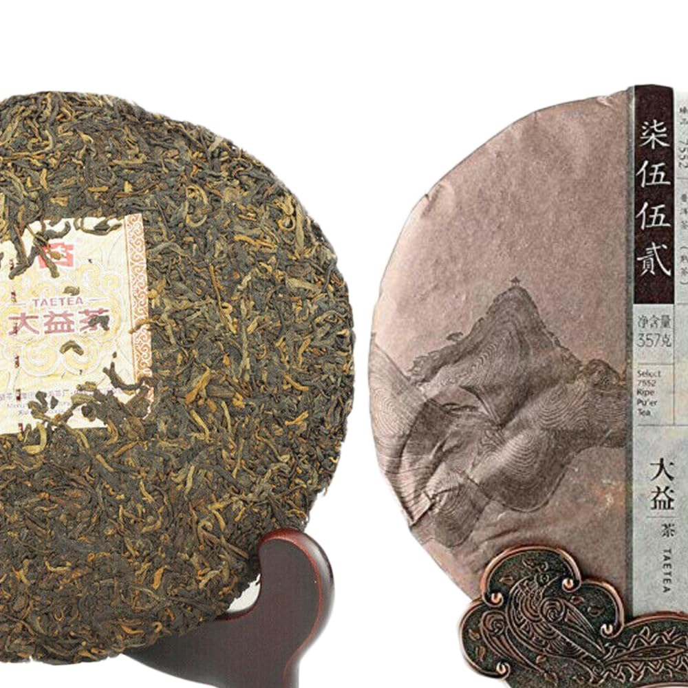 Yunnan Menghai Dayi Thé Pu Erh mûr classique TAETEA Select Thé Pu'er mûr