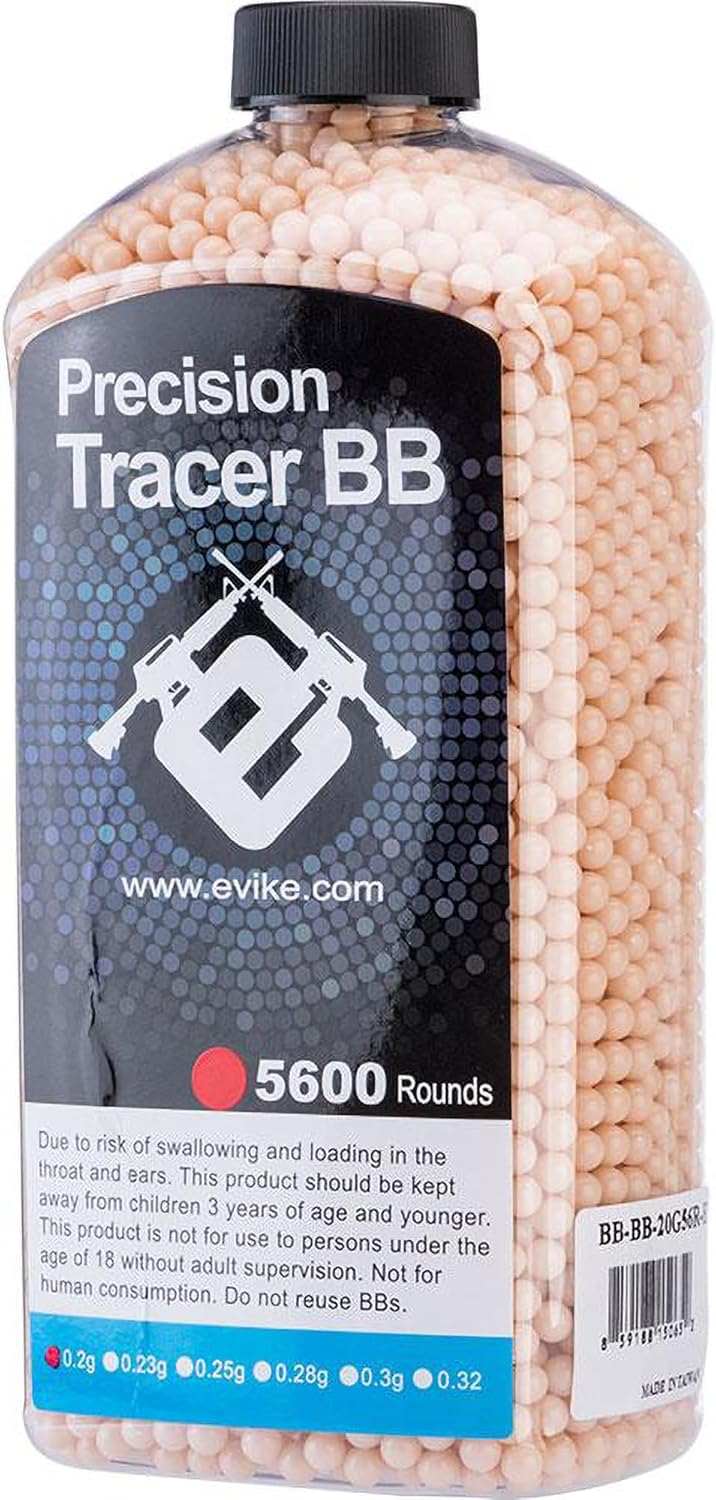 Evike Airsoft - Match Grade 6mm Airsoft Glow in The Dark BBS