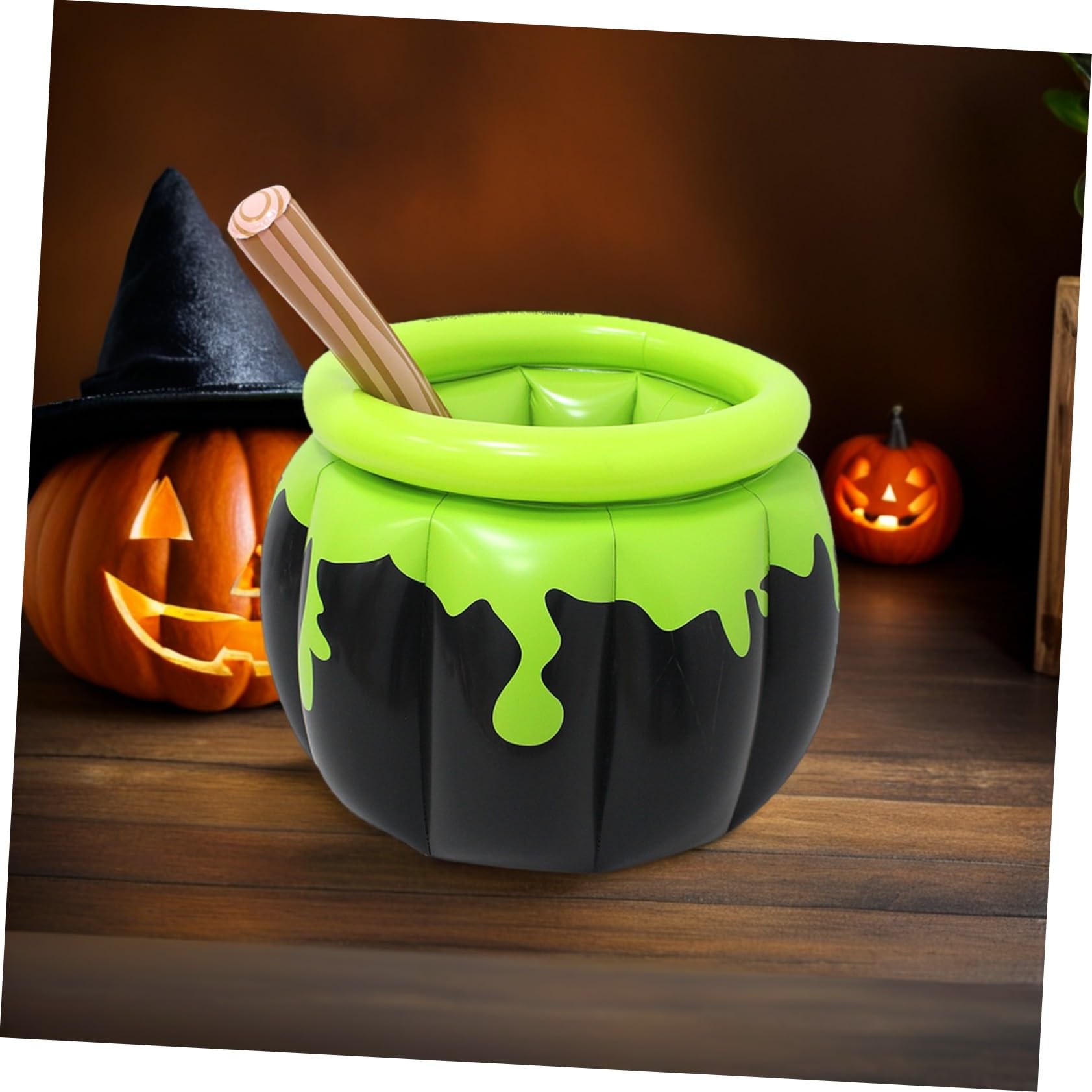 Seau à Glace Grosse Capacité de Pvc Gonflable Chaudron Ambiance Halloween