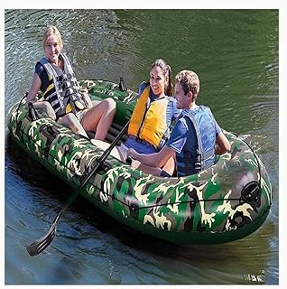 SAKEMA Green Inflatable Kayak Kayak Sport Travel Kayak Outdoor Water Rafting Inflatable Kayak Fishing Inflatable Kayak Fishing Kayak 6.13