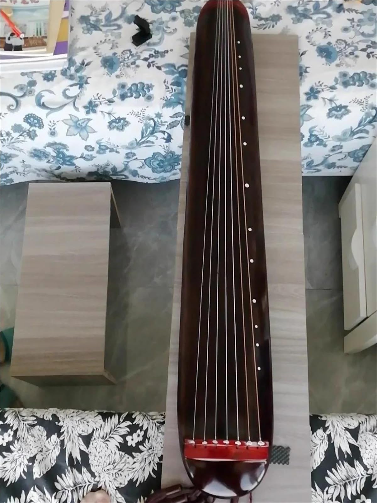 Profesjonalny Instrument Do Ćwiczeń Dla Początkujących Guqin Dorosłych (styl Siedmiostrunowy W Stylu Chaotycznym) Guqin (chińska Cytra)(Brown)