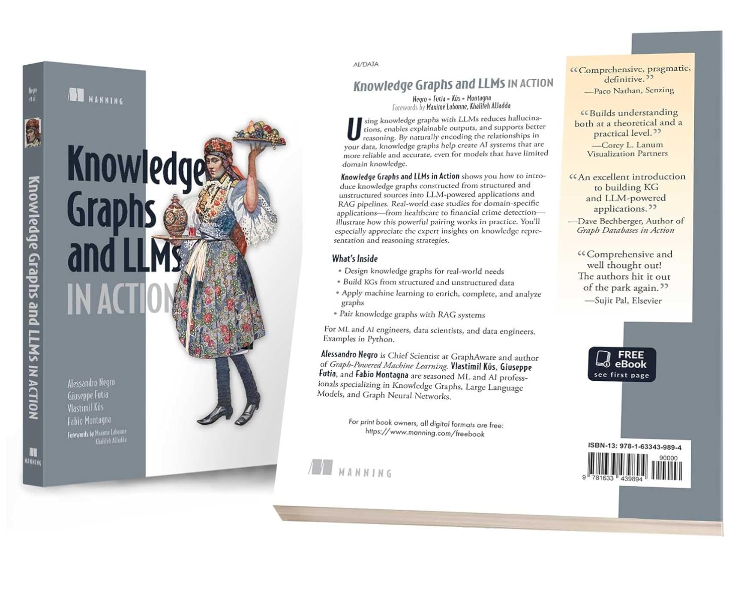 Knowledge Graphs and LLMs in Action: Build AI systems using connected data