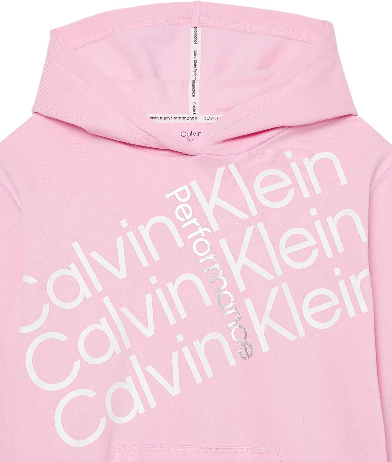 Calvin Klein Girls' Performance Sport Hoodie Sweatshirt: Clothing, Shoes & Jewelry