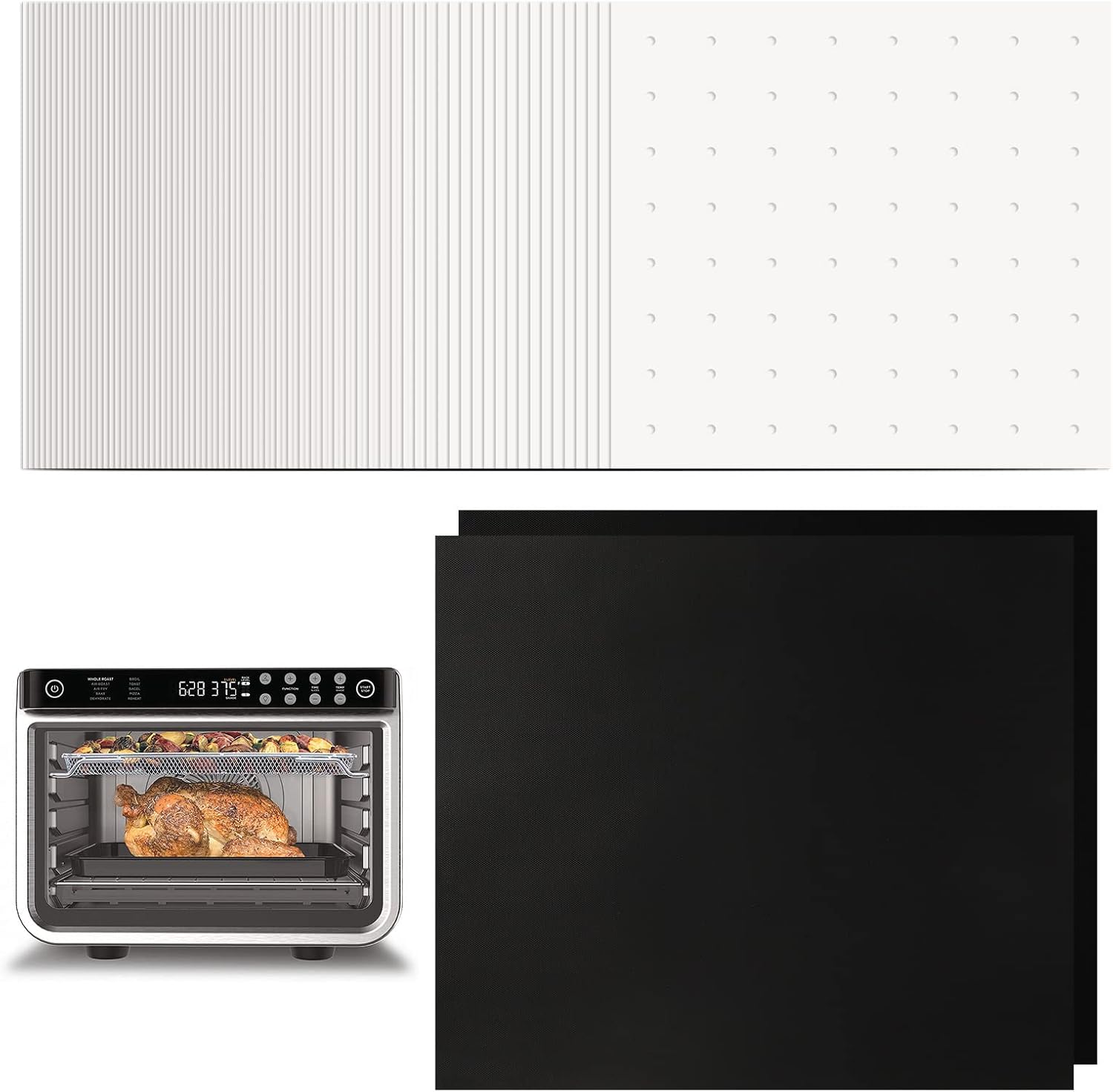 HUOMENDirect Air Fryer Oven Liners for XL Ovens, 100 Pcs 11