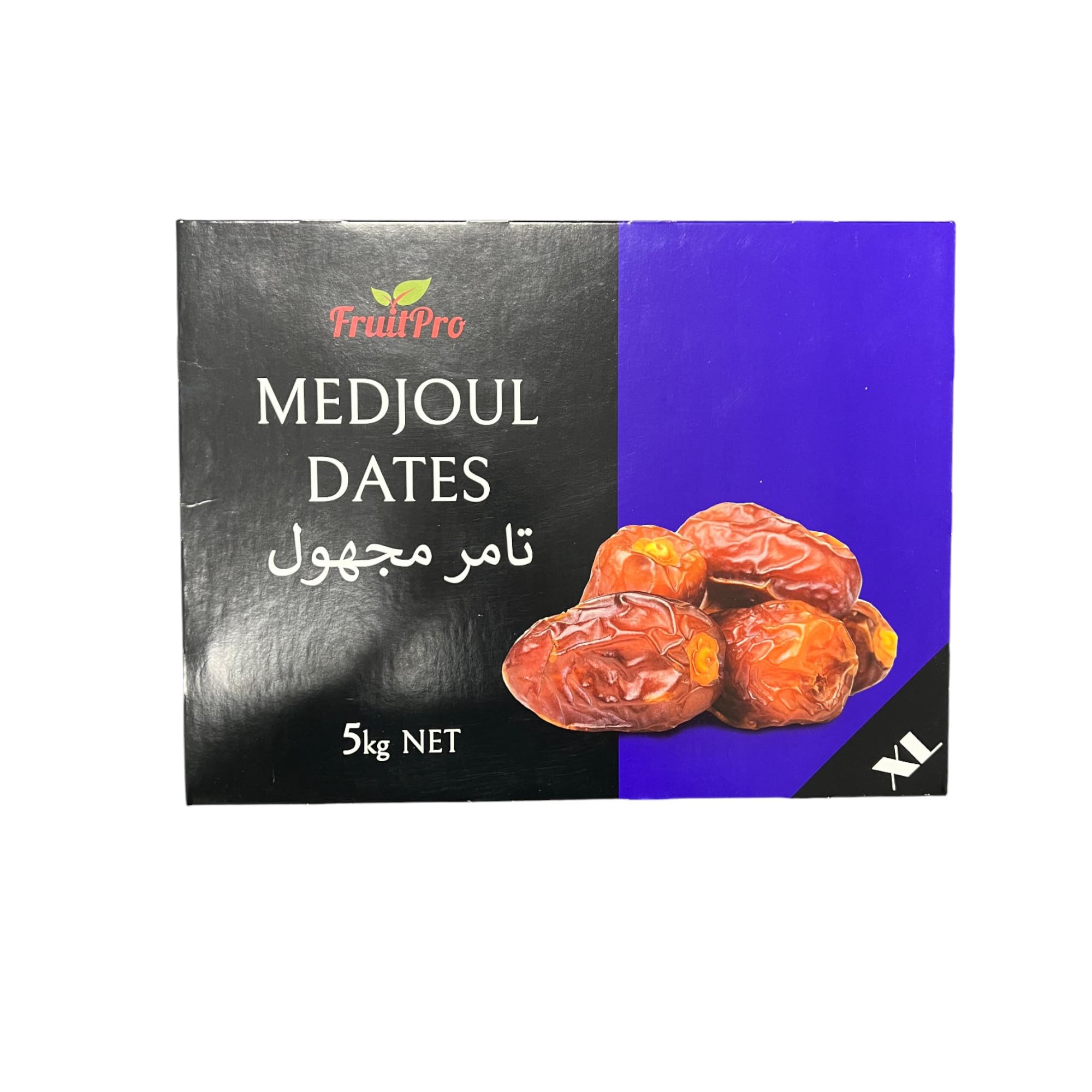 Medjool Medjoul Boîte de 5 kg de dattes Medjoul Deglet Nour | Vegan | Goût aromatique fruité et sucré (XL)