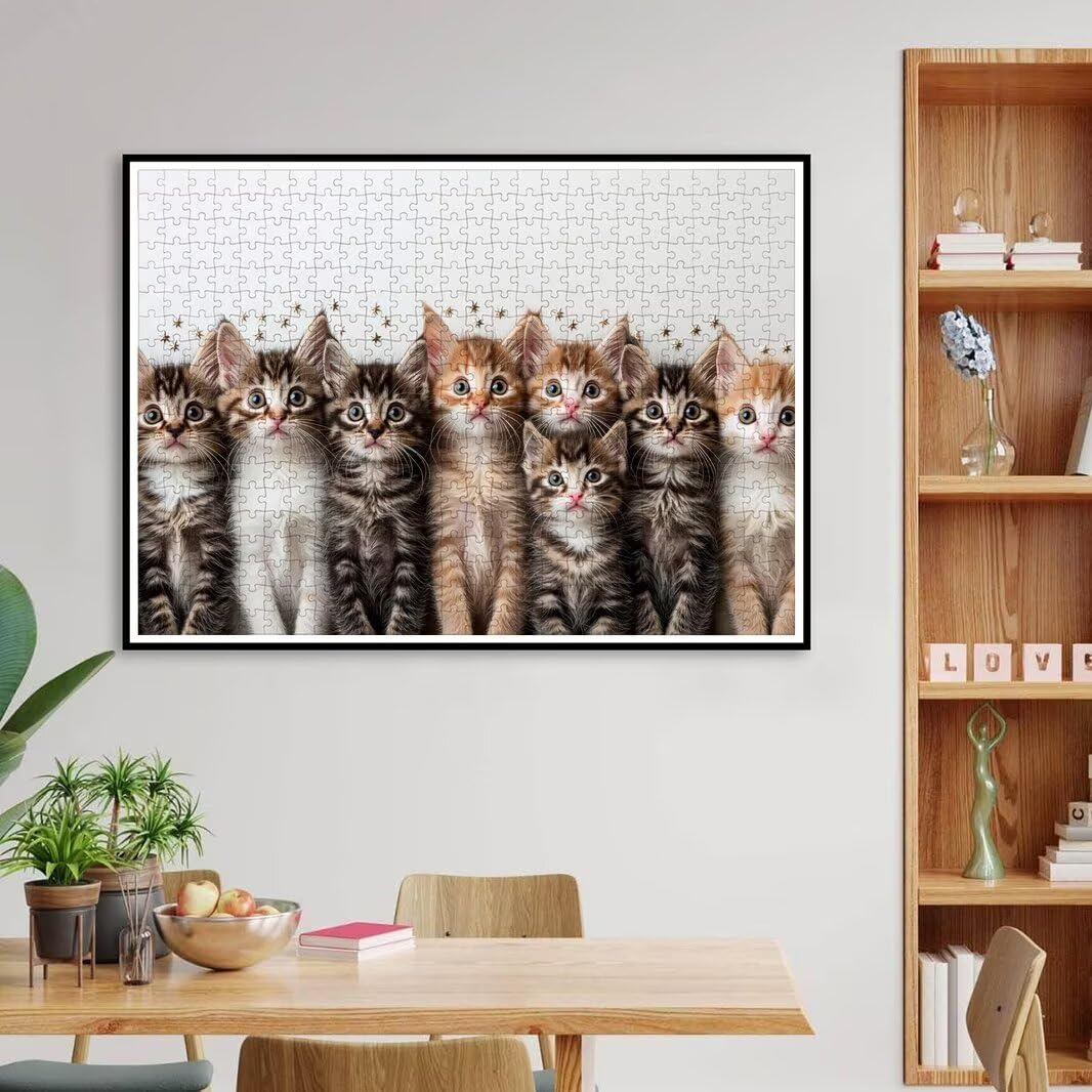 Puzzle 2000 Pezzi, Puzzle Gatto per Adulti, 100x71cm, Compact Box -4632