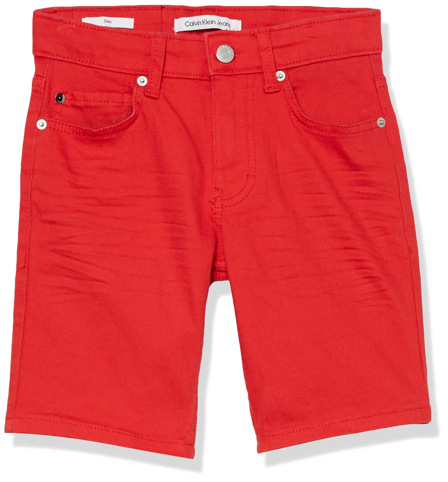 Calvin Klein Boys' Stretch Denim Short