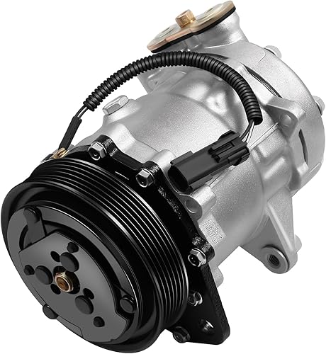 Miniatura 303 de ECCPP Compresor de CA 2001-2006 apto para Hyundai Santa Fe 2.7L Compresor de CA de enfriamiento rápido con embrague