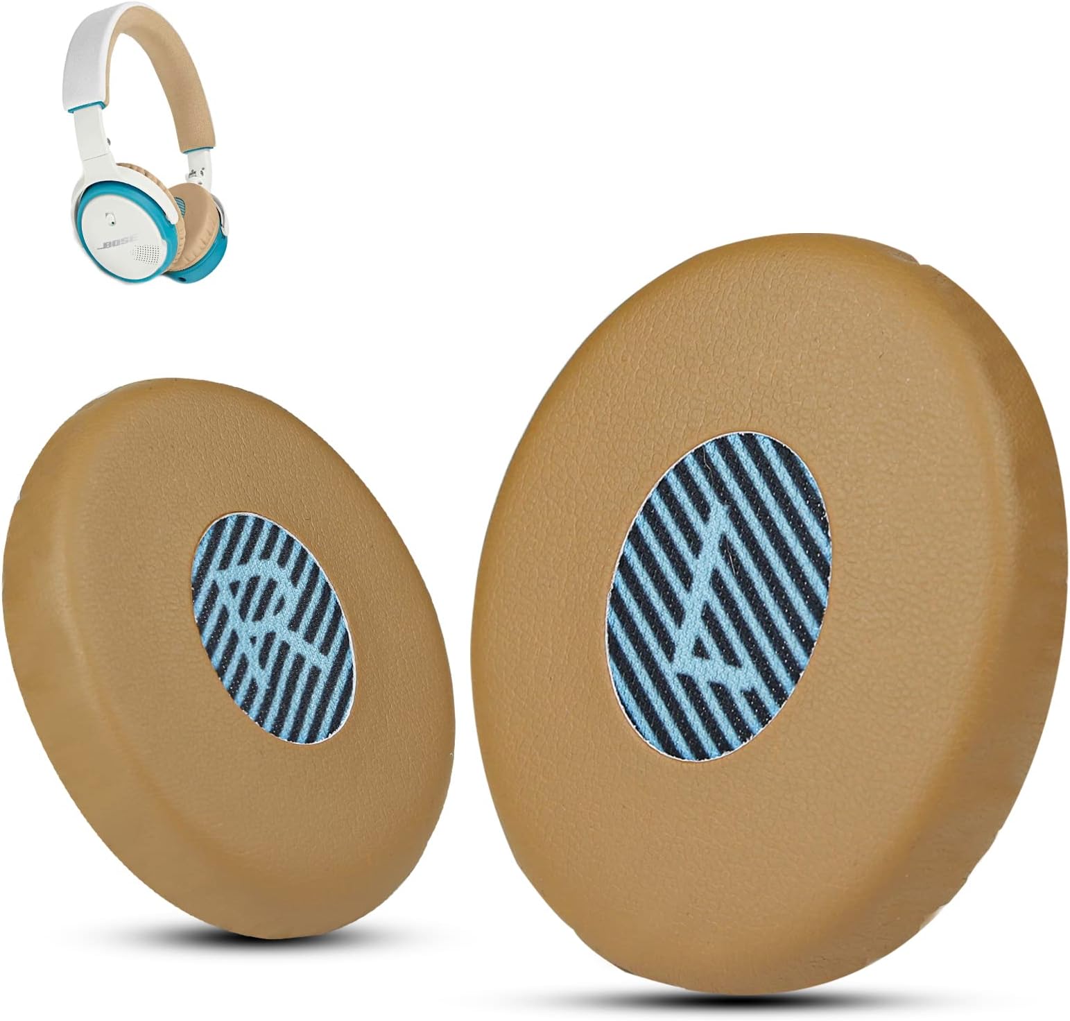 On-ear Headphone Pads Replacement Ear Pad Cushions For Bose SoundLink OE, SoundTrue On-Ear Headphones - Memory Foam Bose Headphone Ear Pads - Foto 9