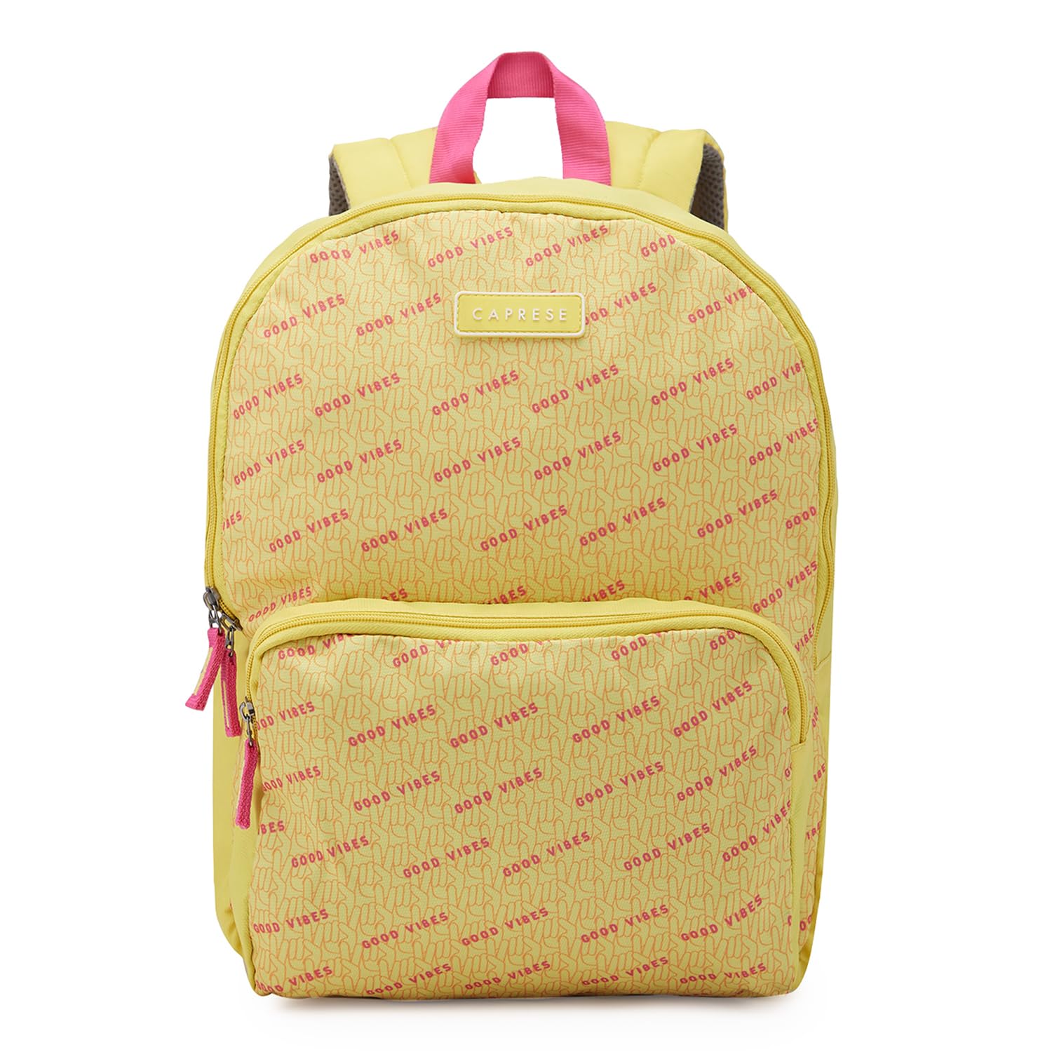 Caprese Zoe Backpack | Backpack for Women | Yellow (Large) (B0DGTHMWB9) Amazon Price History, Amazon Price Tracker