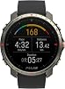 Polar Grit X Pro Titan - Premium Outdoor GPS Sports Watch, Sapphire Glass, Wrist-based Heart Rate Monitor, Ultra-Long Battery, Navigation - Trail Running, Mountain Biking - Black-Red