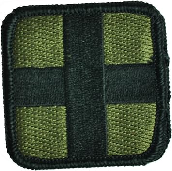 Medic Cross Tactical Patch - Olive & Black by Gadsden and Culpeper