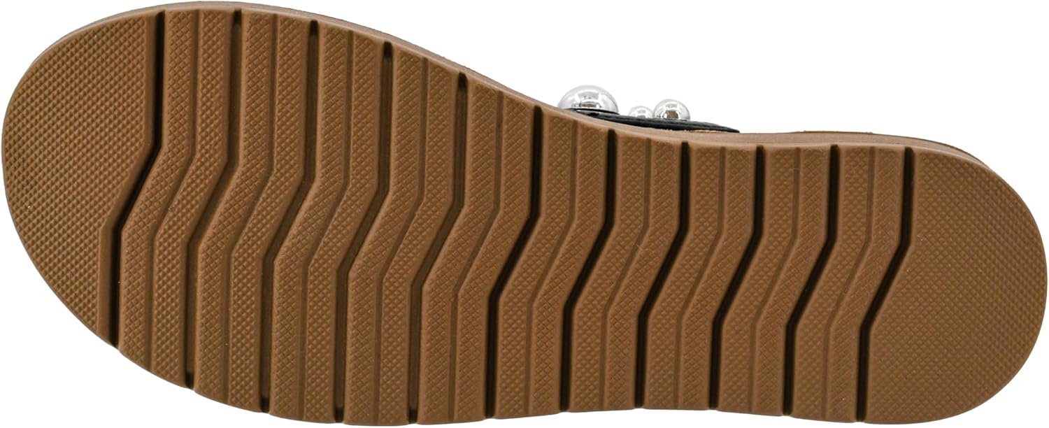 Corkys Footwear Womens Bad Romance Sandals - Featuring Dome Embellished Straps, And An Easy Slip-On Design - Stylish and Comfortable for Everyday Wear