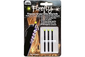 Firefly Regular 3 Pack: Essential Swiss Army Knife Accessory for Fire Starting