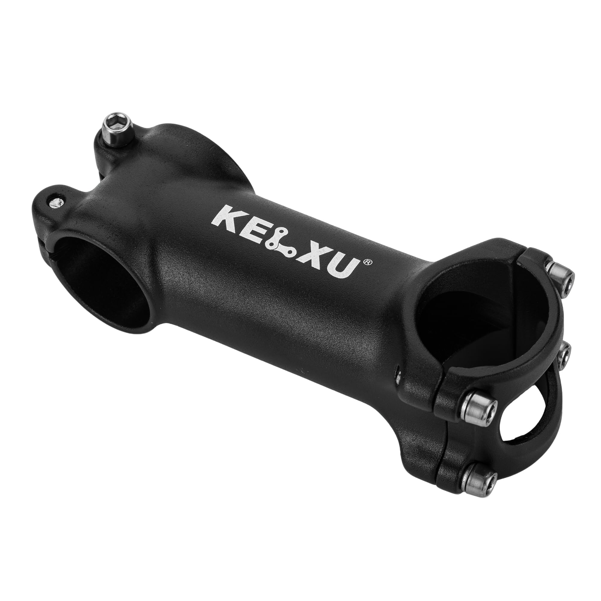 7 Gradi 31,8 Attacco Manubrio Bici 60/90mm Lega di Alluminio Gambi da Bicicletta per Bici da Strada, Mountain Bike, MTB, Ciclismo