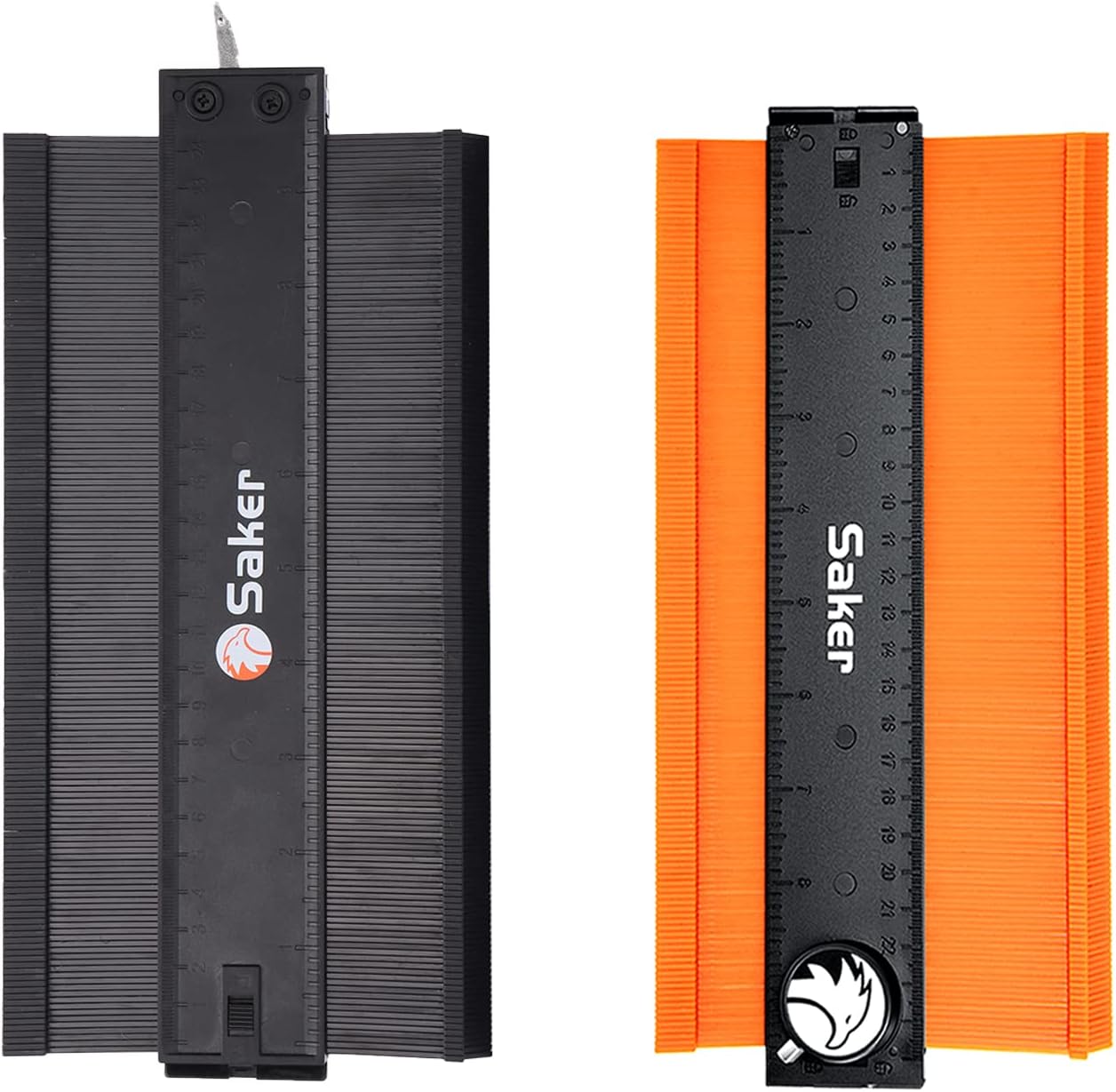 Saker Contour Gauge Profile Tool(10INCH)+Saker Contour Gauge Profile Tool(Unlimited Connection)