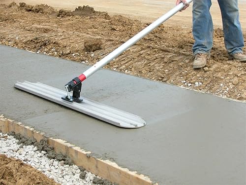 Miniatura 7 de QLT by MARSHALLTOWN MB48RR - Flotador de magnesio de 48 pulgadas con soporte Rock-It 2.0, hoja de aleación de magnesio extruida, hoja redonda