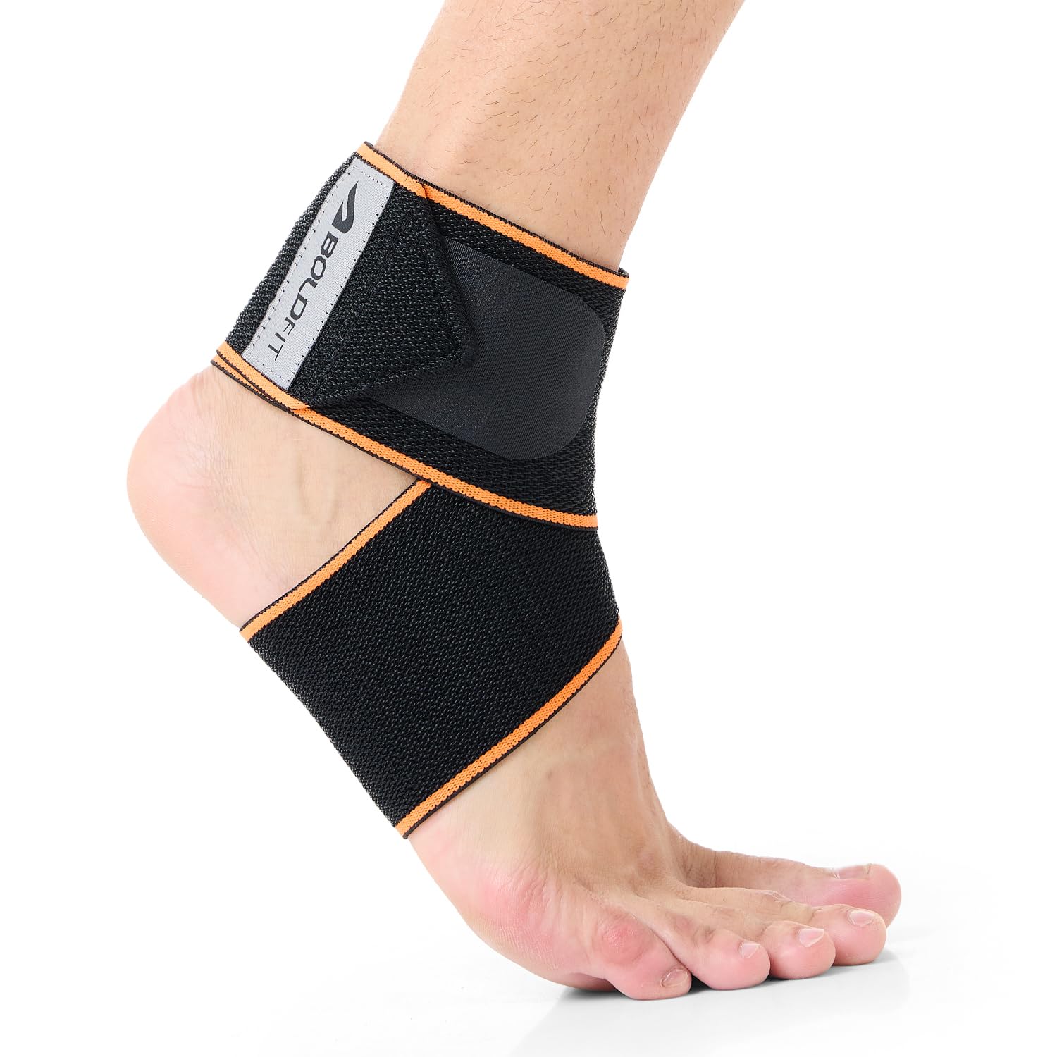 Boldfit Premium Ankle Support Compression Brace for Injuries, Ankle Protection Guard Helpful In Pain Relief and Recovery. Ankle Band For Men & Women (Ankle Compression Strap)