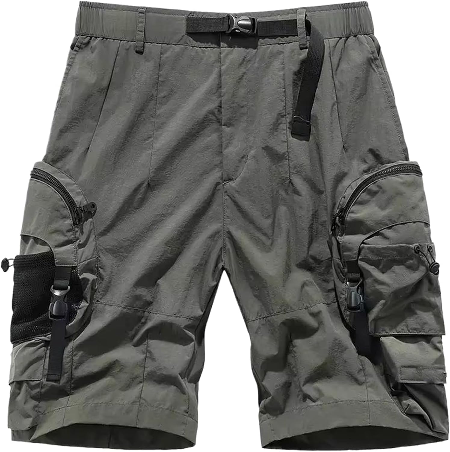 Summer Tactical Shorts Men Ultra-Thin Shorts Hip Hop Streetwear Short