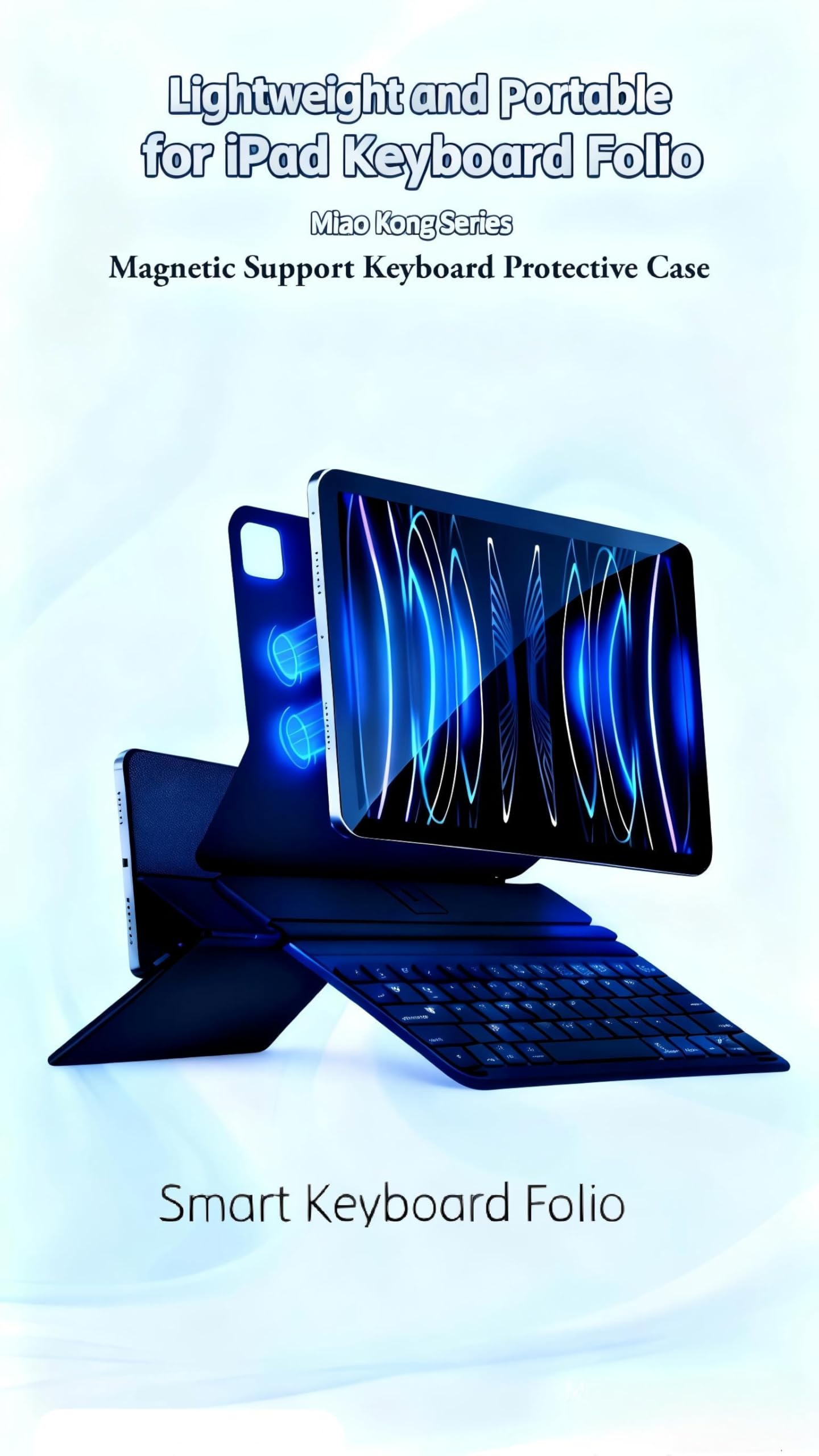 Smart Keyboard Folio para iPad 11ª e 10ª geração, teclado