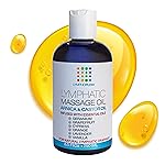 Lymphatic Drainage Massage Oil with Arnica & Cold Pressed Castor Oil I Post Surgery Recovery & Post Liposuction, BBL, 360 Lipo, Tummy Tuck I Fibrosis Treatment, Body Detox I 8.5 Oz by Bruizex