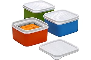Kids Stainless Snack Containers for Staying Healthy & Organized